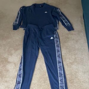 Adidas sweat suit